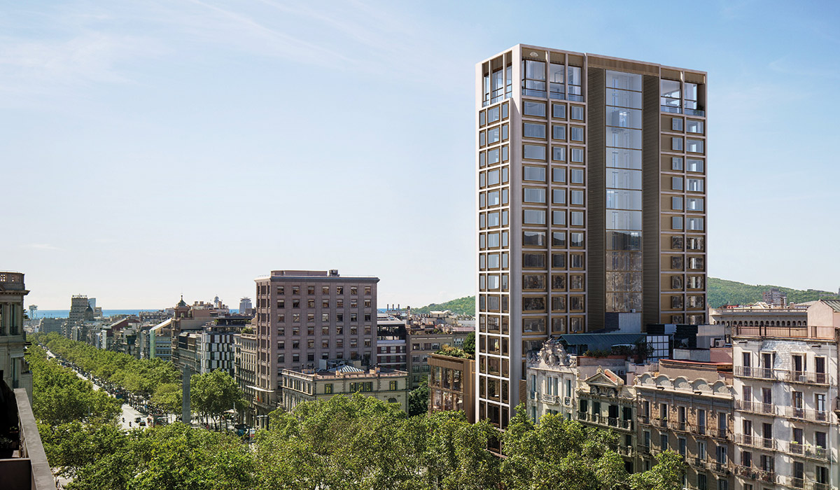 El inmueble ubicado en el número 111 de Paseo de Gracia es propiedad del fondo KKH Property Investors, junto al número 109, donde se ubicará la Casa Seat. La compañía ha realizado una inversión de 180 millones de euros para la remodelación de los activos. La reforma ha ido a cargo del estudio de arquitectura OAB de Carlos Ferrater