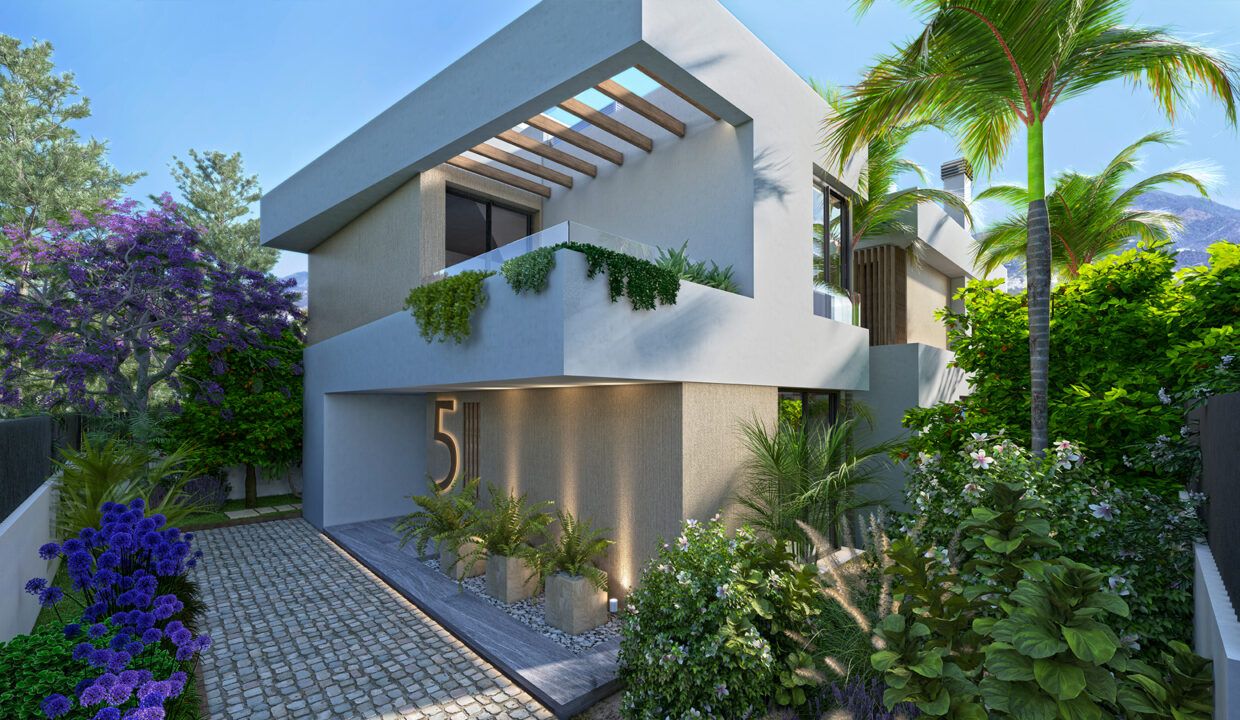 Entrance. Villa in Puerto Banús