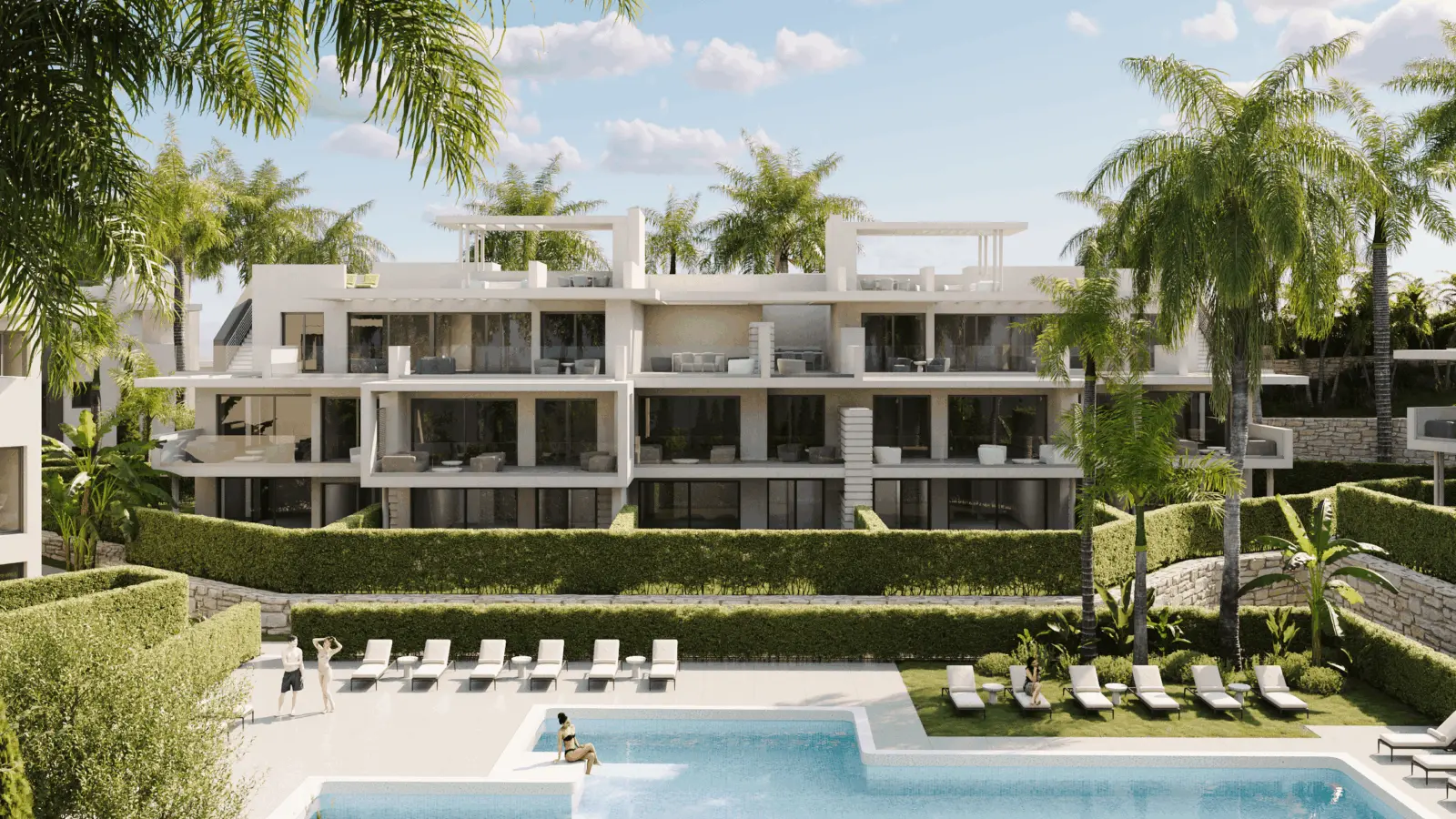 Espaciosos apartamentos en Estepona