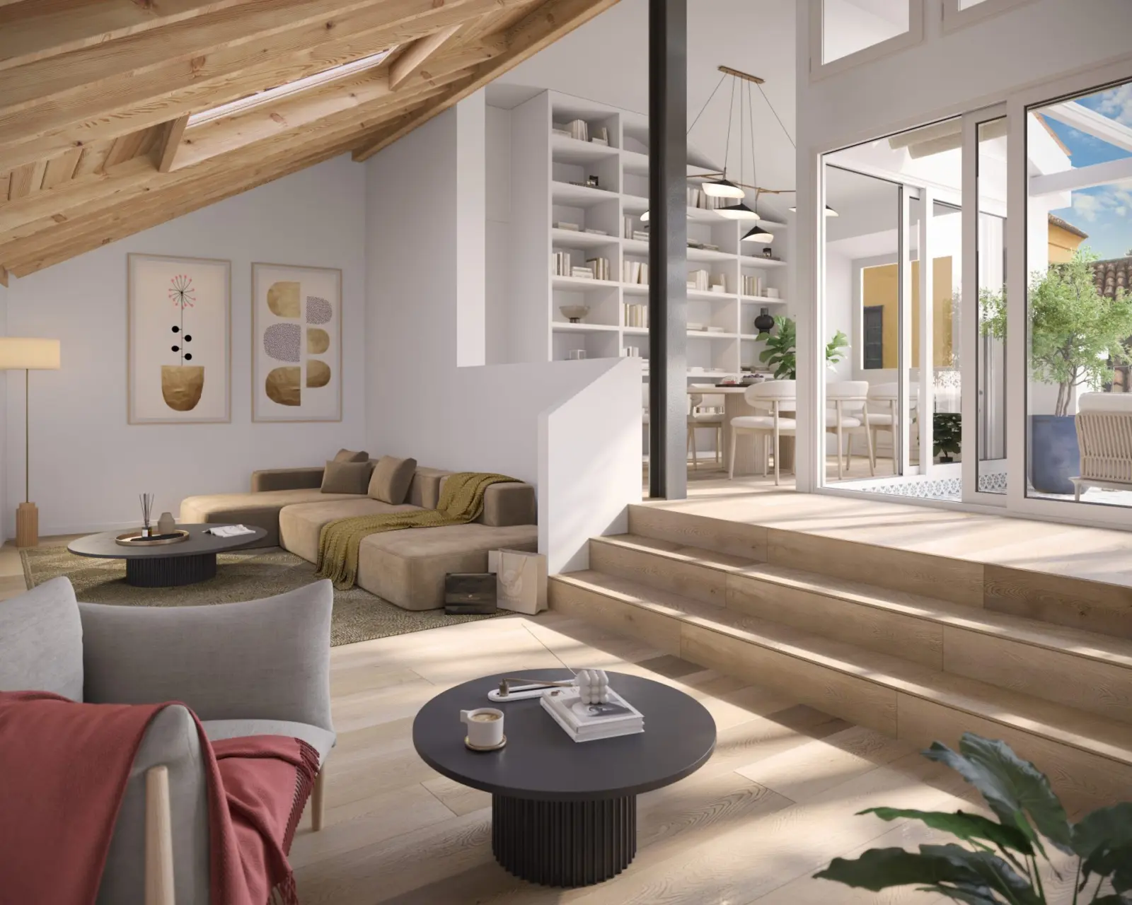 Santa María - Apartamentos, dúplex y áticos en venta en el Centro Histórico de Málaga