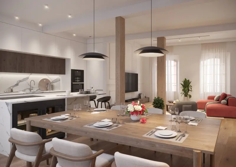 Santa María - Apartamentos, dúplex y áticos en venta en el Centro Histórico de Málaga