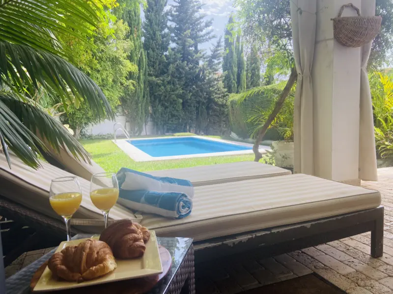 Villa con piscina