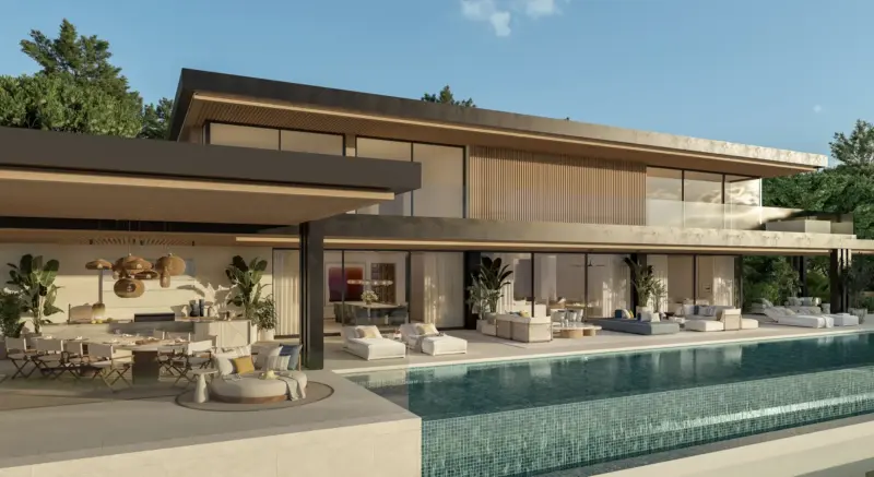 Villa CALLE BACH en Sierra Blanca, Marbella