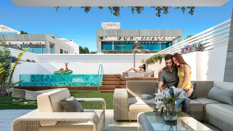 Villas pareadas Banús Bay