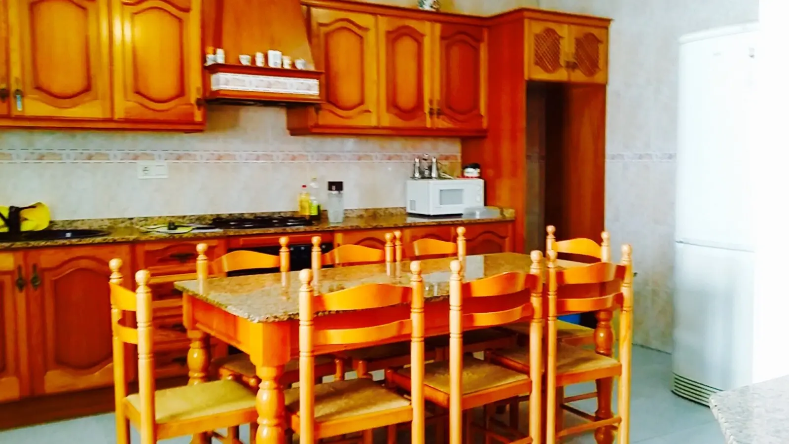 Cocina de la vivienda en Ciudad Jardín